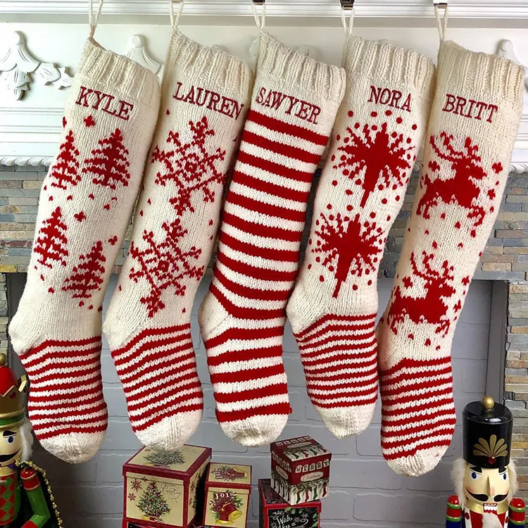 christmas stockings cutom 2