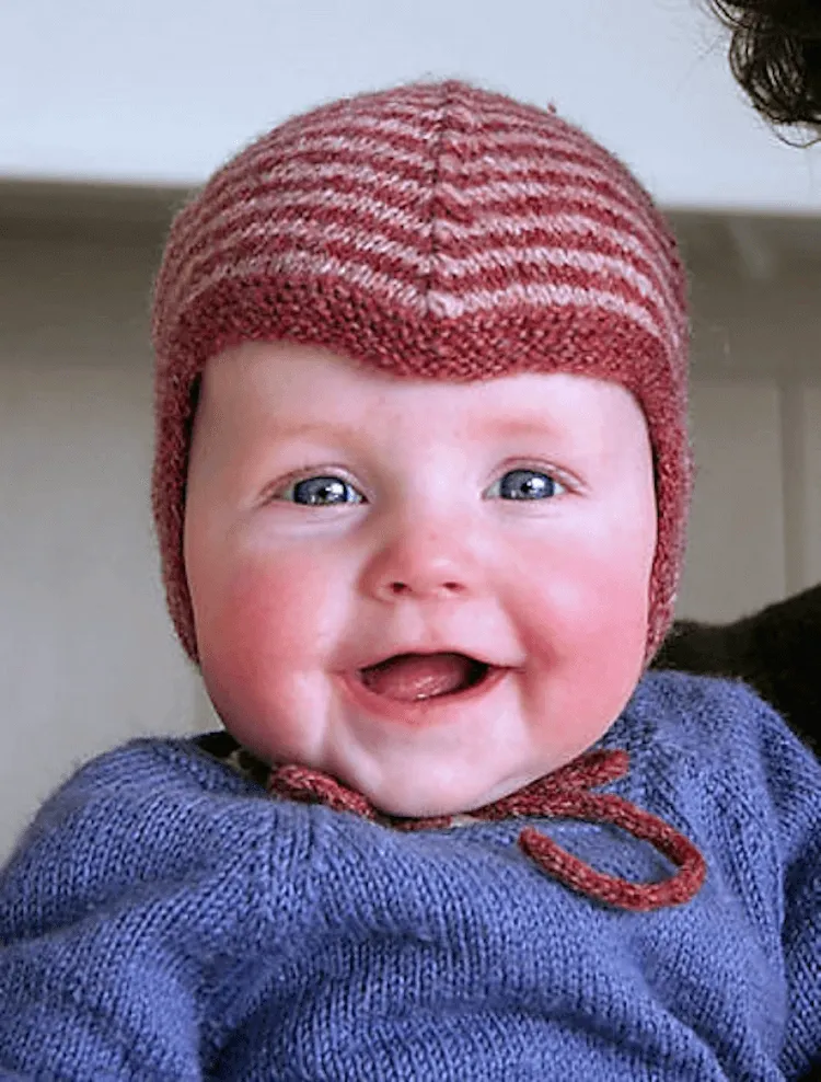 Norská sladká dětská čepice