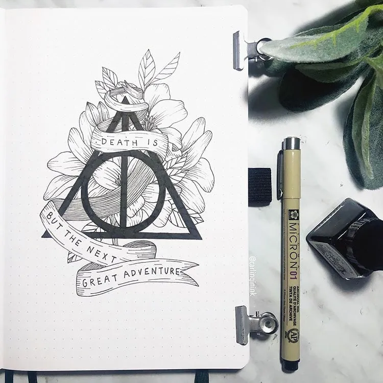 harry potter drawing 6