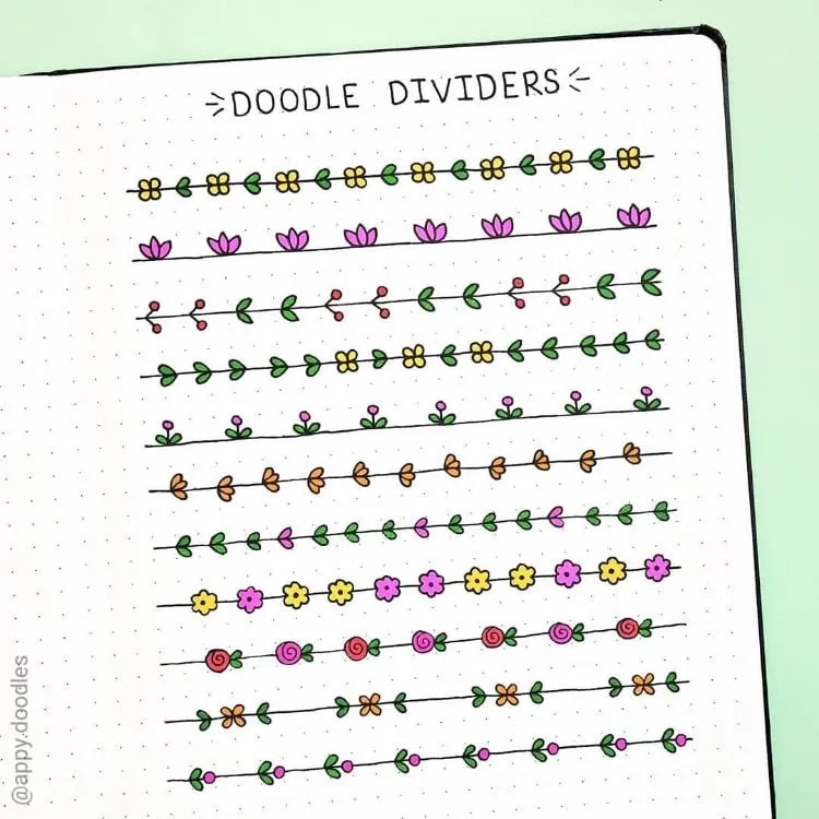 DOODLE DIVIDERS