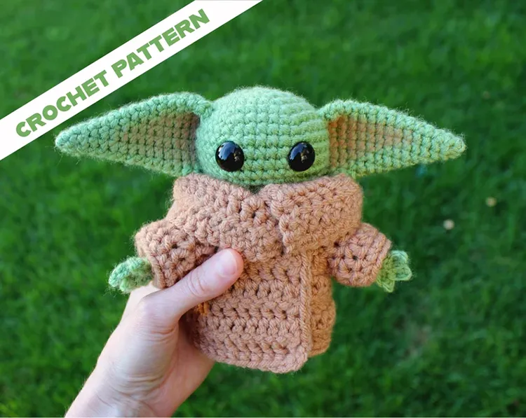 Yoda drăguț model extraterestru
