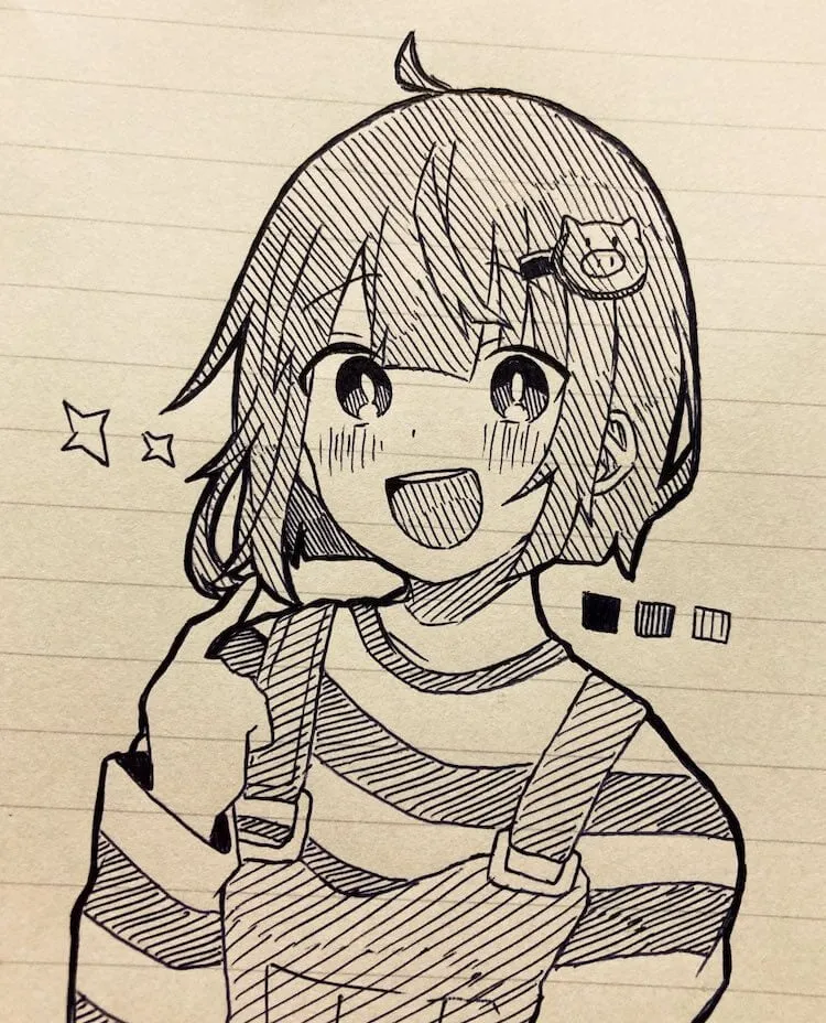 Sevimli Anime Kız
