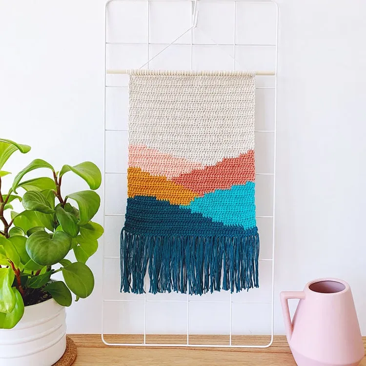HILLS WALL HANGING TAPESTRY