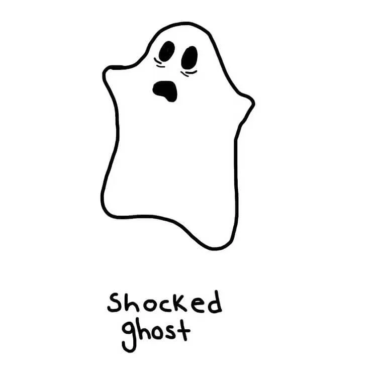 fantasma asustado