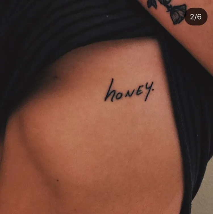 tatuaj cu miere