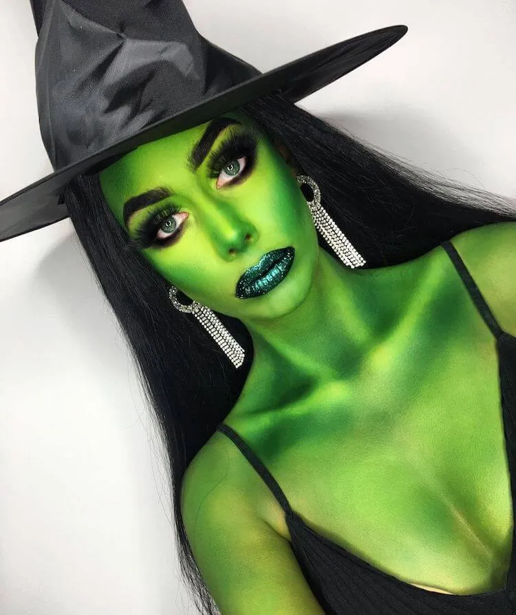 Wicked Witch of the West Makeup