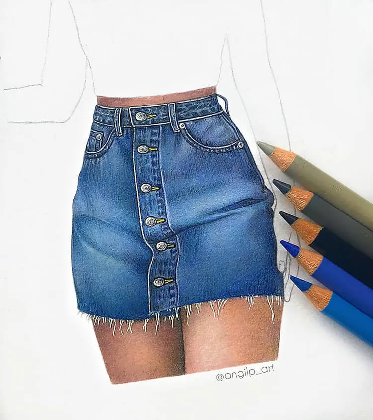 джинсова спідниця