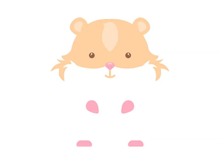 Hamster Criativo Desenho