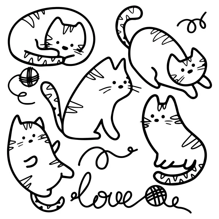 Kitten Doodles